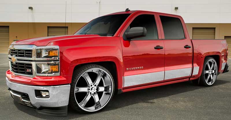 Generic Sample of Rocker Panels on Silverado.