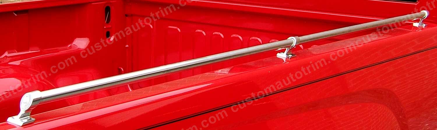 Mini-Tube Express Style Truck Bed Rails - 68 Inches Long X 7/8 Inches Round