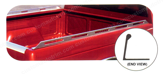 Aluminum Slotted Truck Bed Rails