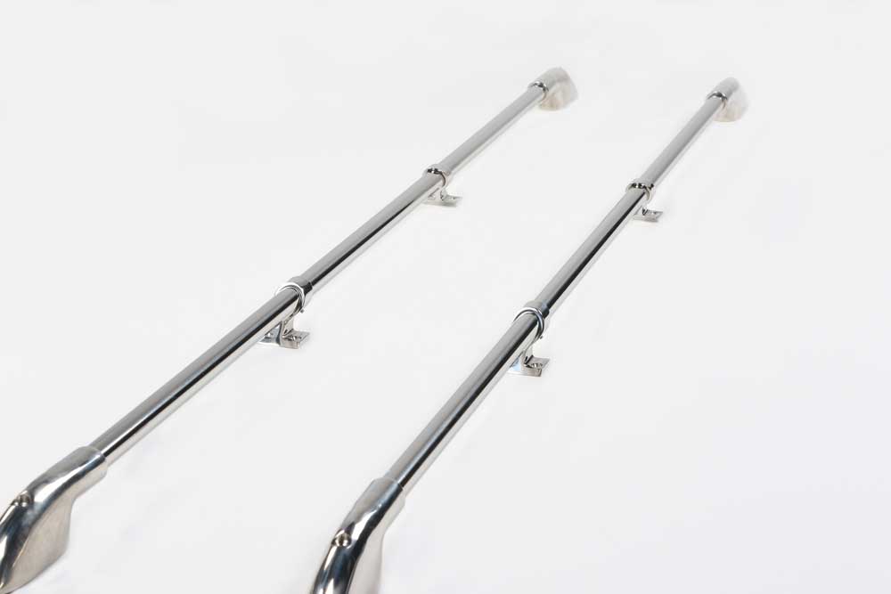 Mini-Tube Torpedo Stainless Steel Side Rails