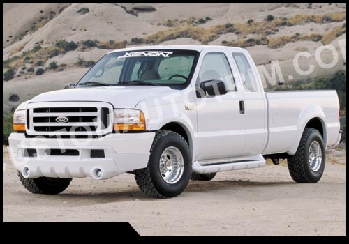F350 FINE GRAINED MATTE BLACK OE STYLE FENDER FLARES 1999-2007 FORD F250