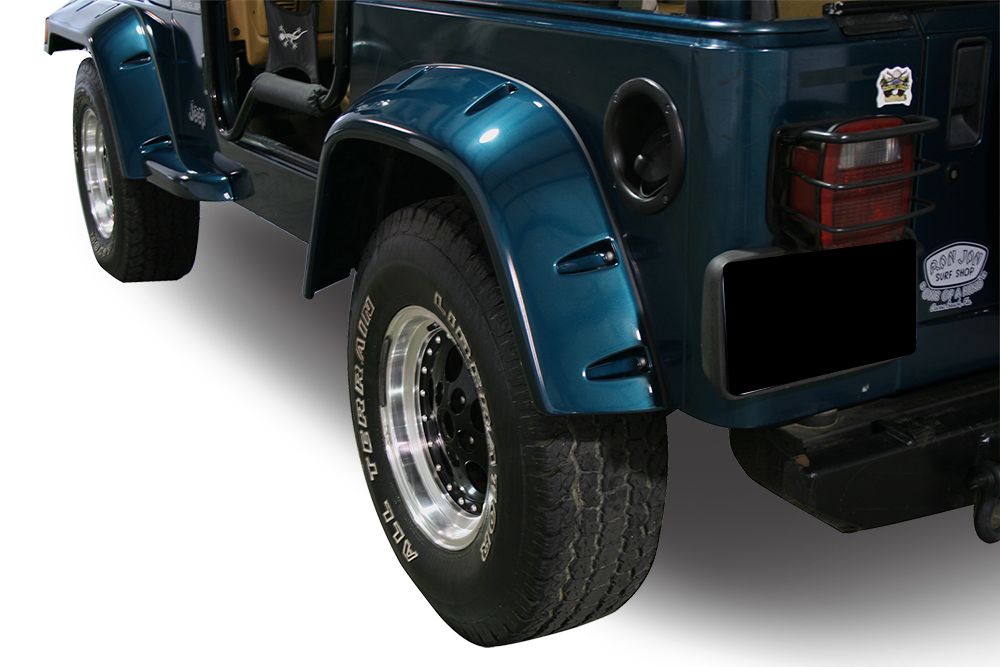 True Edge 19972006 Wrangler Fender Flares Part FLZ209402