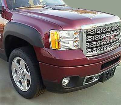 Factory Street Style Fender Flares, GMC Sierra 1500 5 Ft 8 in. Bed 2007 - 2013 - 4 Pcs.