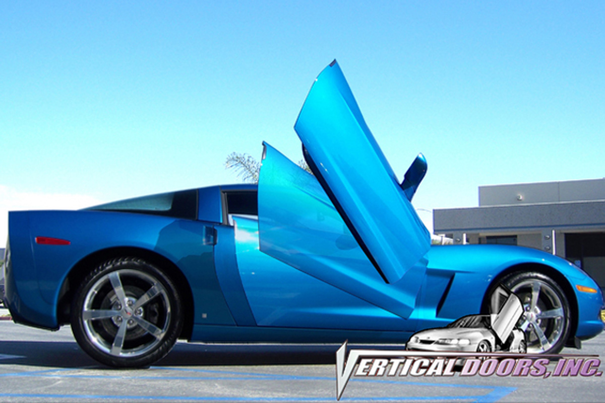 Vertical Doors Inc. Bolt-on Lambo Doors Kit, Manual Operation.