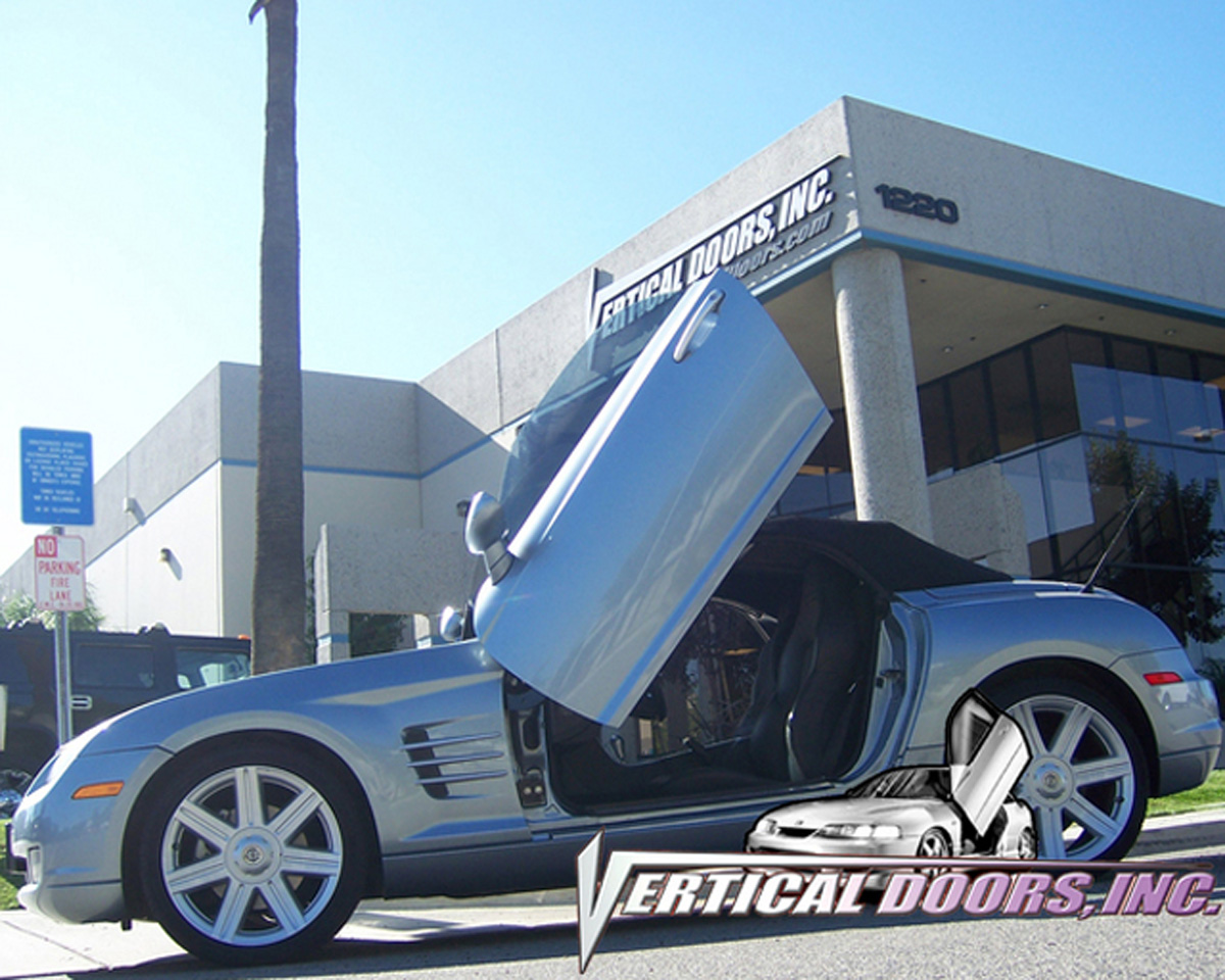 Vertical Doors Inc. Bolt-on Lambo Doors Kit, Manual Operation.