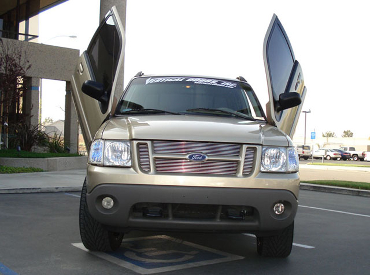 Vertical Doors Inc. Bolt-on Lambo Doors Kit, Manual Operation.