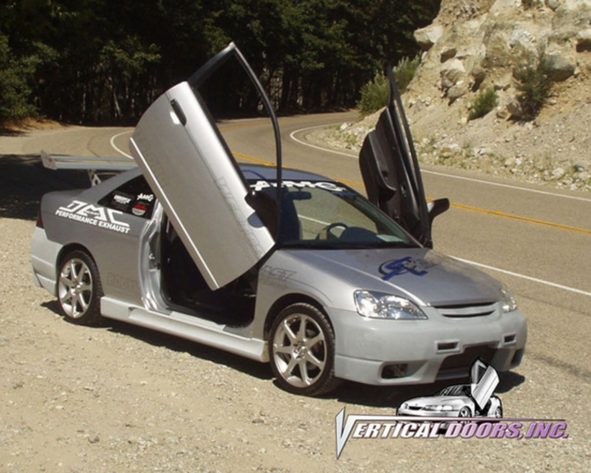 Vertical Doors Inc. Bolt-on Lambo Doors Kit, Manual Operation.