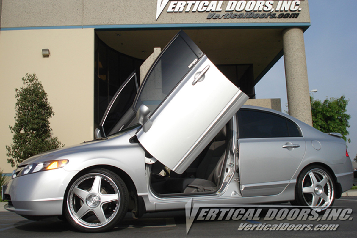 Vertical Doors Inc. Bolt-on Lambo Doors Kit, Manual Operation.