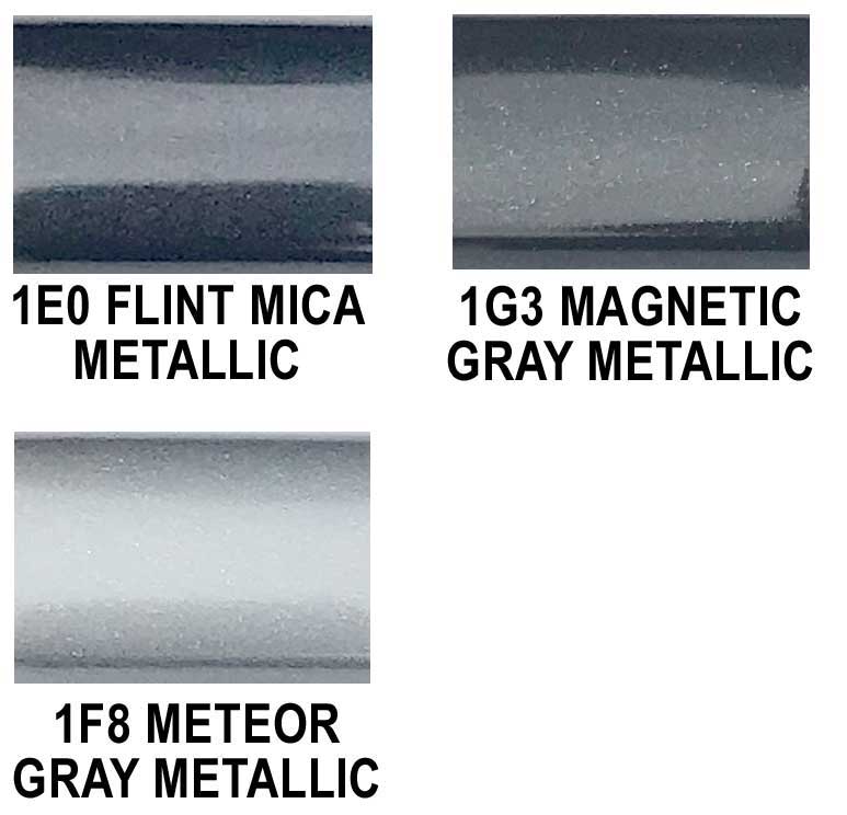 Toyota Factory Style Body Side Molding w/ Pointed Ends in Factory Colors.