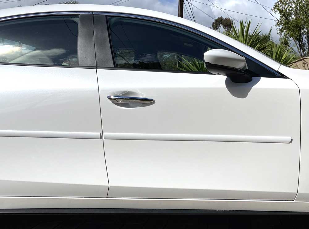 Ford Factory Style Body Side Molding w/ Angled Ends Available in Colors.