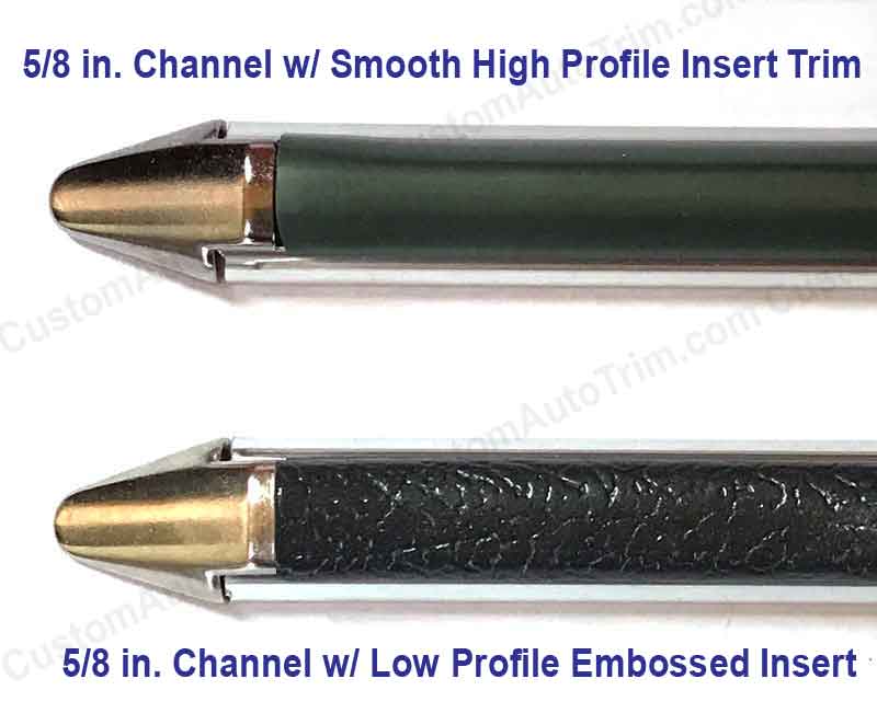 5/8 inch Aluminum RivetOn Channel Molding. CHAN75 CustomAutoTrim