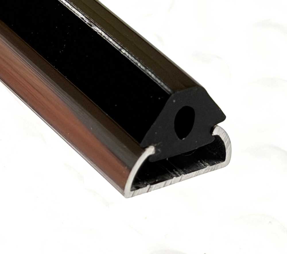 3/8 inch Vinyl Insert Trim for 5/8 inch or 7/8 inch Aluminum Rivet-On Channel Molding