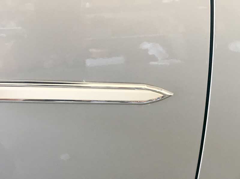 FIT Chevrolet Chevy Ford GMC Dodge Lincoln Jeep Chrysler Cadillac Buick Mercury Saturn #CHRDR1 JDMBESTBOY Universal Chrome Door Edge Guard Protection Car Auto Molding Trim 15 Feet D.I.Y 