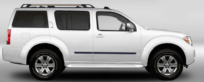 1 inch Universal Factory Style Body Side Molding in Colors