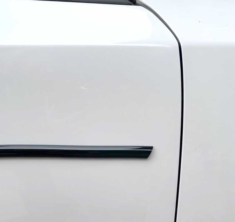 3/4 inch Half Round Wheel Well Molding Gloss Black MDG170 CustomAutoTrim