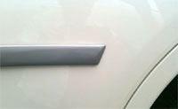 Chevy Factory Style Body Side Molding w/ Angled Ends Available in Colors.