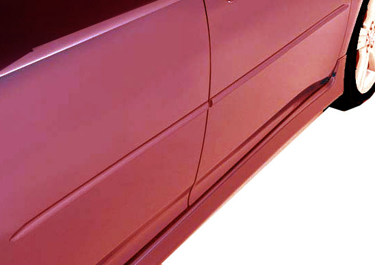 1 inch Toyota Factory Style Body Side Molding w/ Pointed Ends in Colors.