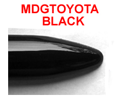 Toyota Factory Style Body Side Molding w/ Pointed Ends in Factory Colors.