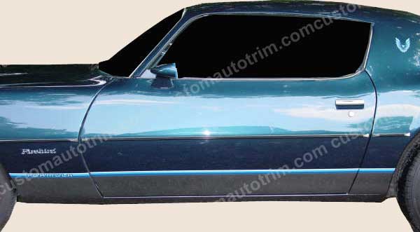 5/8 inch Body Side Molding Pkg for Z CARS,Trans Am, Small and Mid-Size Classic Cars - Standard Kit