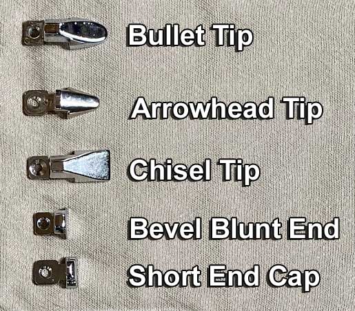 5/8 inch Channel Molding End Tip - 1 Pc.