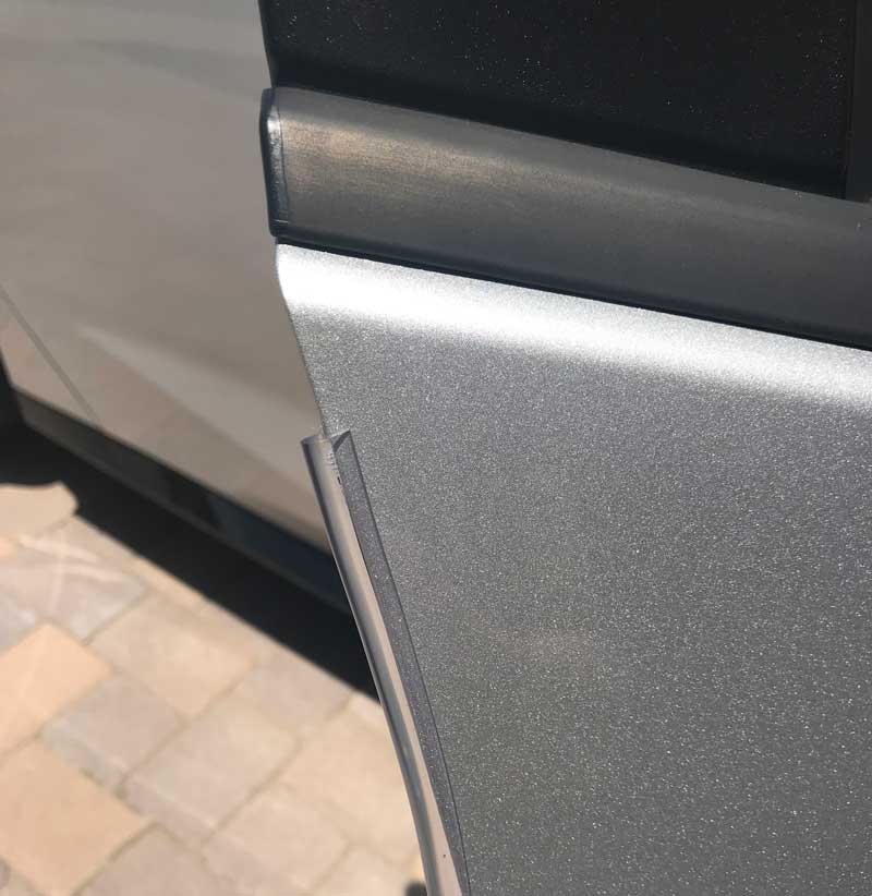 5/16 Inch U Shaped Door Edge Guards - Single Car Package 5 Ft Strip Black, Chrome or White.