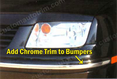 1 inch Flat Ultra Flexible Trim and Wheel Well Molding Chrome 30 Ft or 150 Ft Rolls.