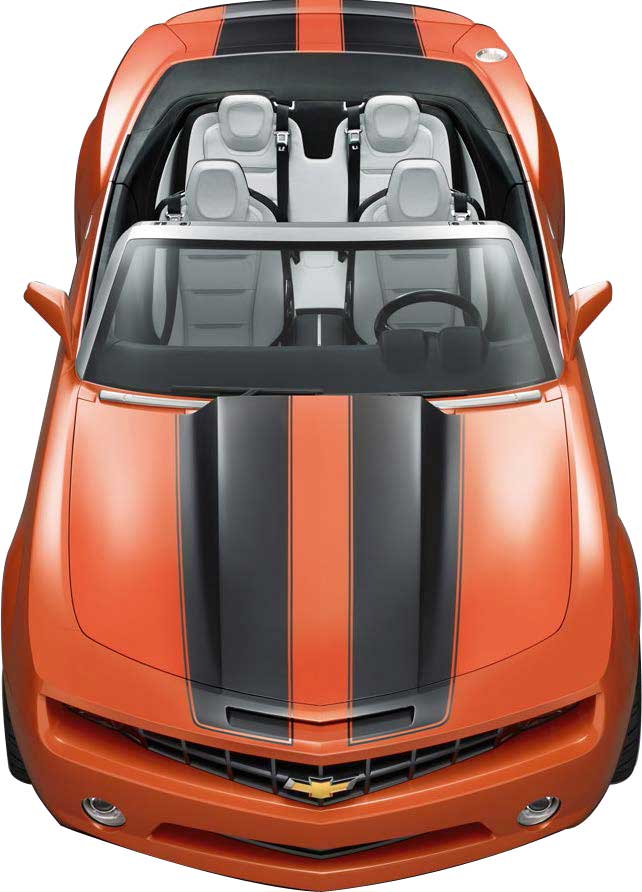2010-2013 Chevy Camaro Bumble Bee Style Racing Stripe Kit