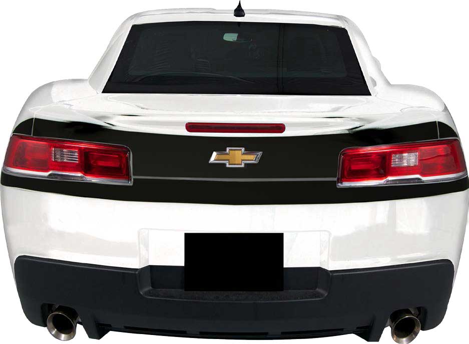 2014-2015 Chevy Camaro Trunk Blackout 1 Stripe.