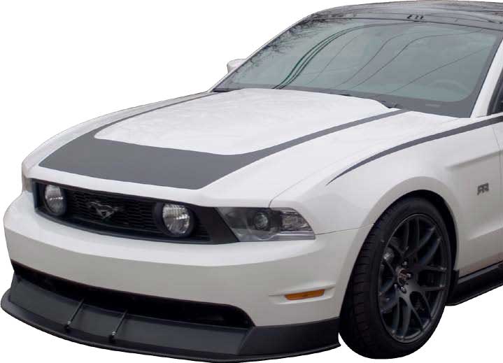 2010-2012 Mustang Reactor Hood Graphic.