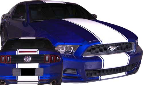 2013-2014 Mustang Center Racing Stripe Kit.