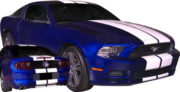 2013-2014 Mustang Dual Racing Stripe Kit.