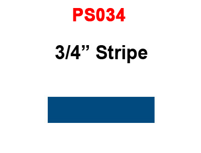 3/4 inch Solid Line Striping Tape