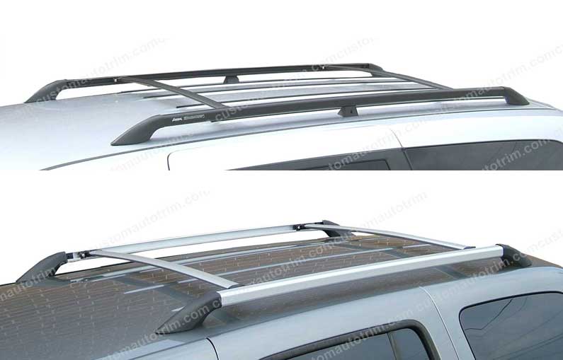 Silver Cocoarm Car Roof Rack Crossbars Aluminum Alloy Universal Car Roof Top Roof Top Rail Rack Cargo Carrier with Lock Key for Luggage and Canoe Carrying Fits Most Car Truck SUV 