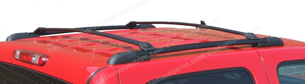 DynaSport Universal General Purpose Roof Rack With Black Side Rails (Shell Top Installs Only)