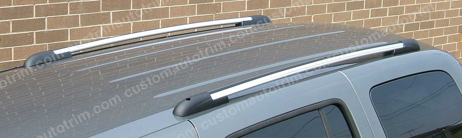 Universal DynaSport Roof Side Rails - Brite Aluminum