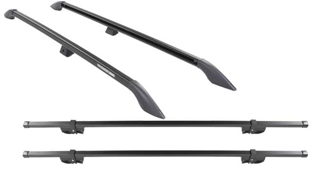 Ford Transit Connect Passenger Wagon Aventura-SportQuest Heavy Duty Roof Rack - 70 Inches Wide.