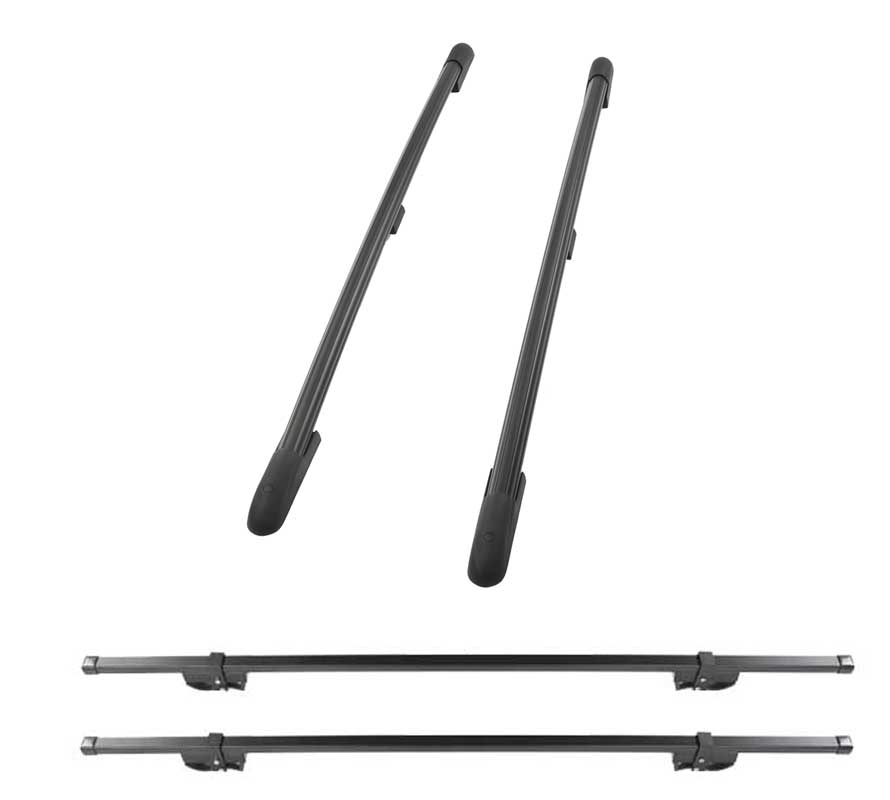 DynaSport-SportQuest Heavy Duty Roof Rack Black