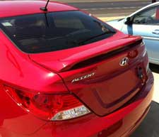 2012-up Hyundai ACCENT  4 DRSpoiler