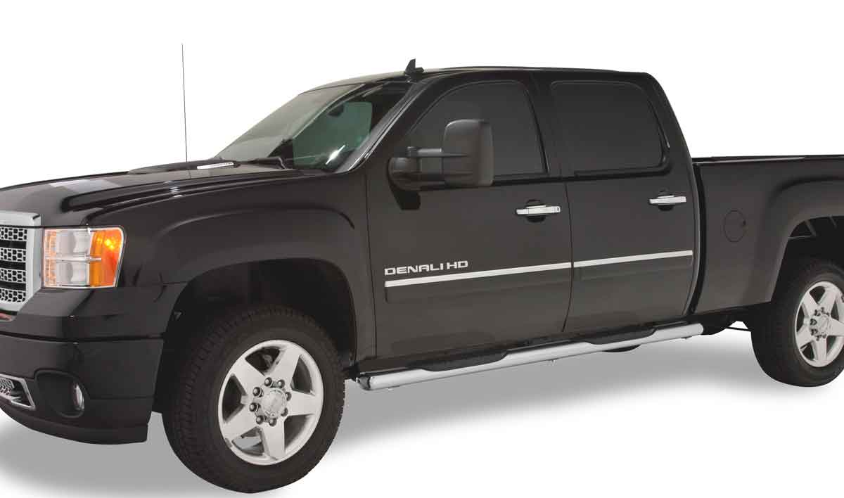 Silverado Nerf Bars 20002013 Silverado Ext Cab ICI Step Bars SIX20CH