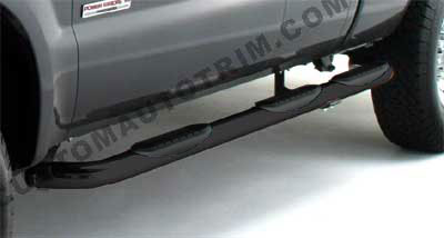 Photo shows example of installed nerf bars only; may not be shown on your particular vehicle model.