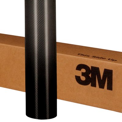 3M Scotchprint Carbon Fiber Wrap - Black Carbon Fiber Wrap Vinyl.