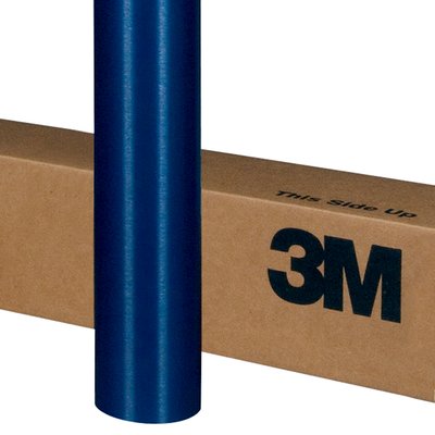 3M Scotchprint Vinyl Wrap - Matte Blue Metallic.