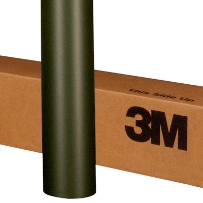 3M Scotchprint Vinyl Wrap - Matte Military Green.