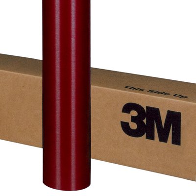 3M Scotchprint Vinyl Wrap - Matte Red Metallic.