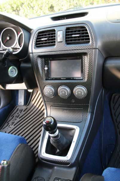 Carbon Fiber Dash Wrap