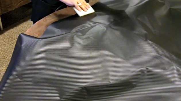 Carbon Fiber Wrap is Flexible, Bonds to Flat or Curved Surfaces