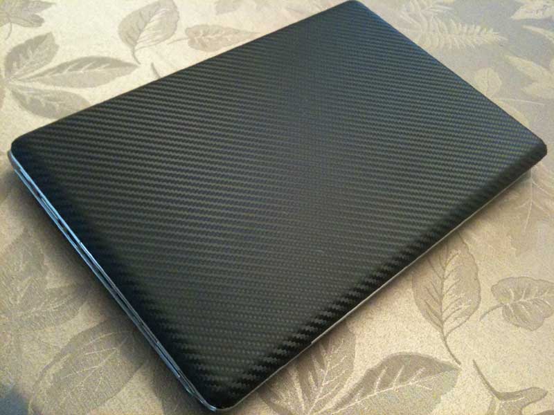 Carbon Fiber Laptop Skin
