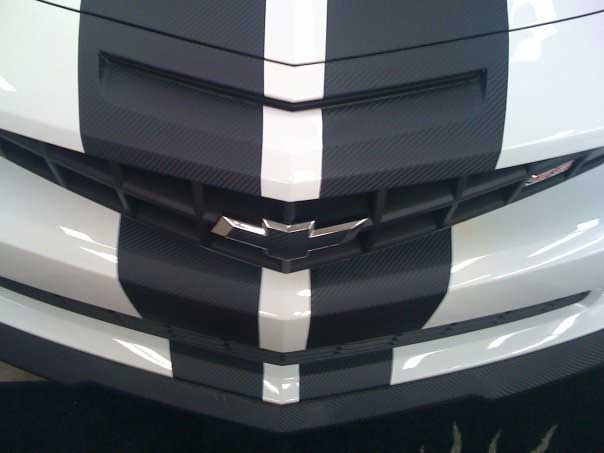 Carbon Fiber Racing Stripes