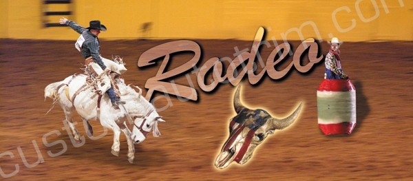 Rodeo Rider Rear Window Graphic