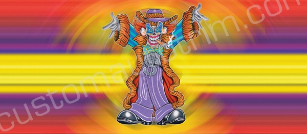 Pimp Clown Rear Window Graphic